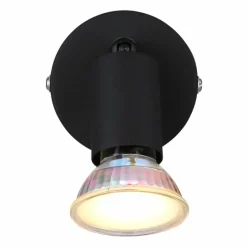 Luminaires Globo Lighting Matrix Plafonnier, Spot de plafond, Applique murale, Spot mural Noir, 1 lumière* Spots Et Projecteurs