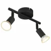 Luminaires Globo Lighting Matrix Plafonnier, Spot de plafond, Applique murale, Spot mural Noir, 2 lumières* Spots Et Projecteurs