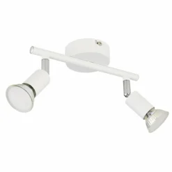 Luminaires Globo Lighting Matrix Plafonnier, Spot de plafond, Applique murale, Spot mural Blanc, 2 lumières* Spots Et Projecteurs