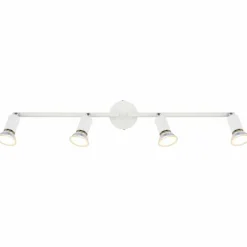Luminaires Globo Lighting Matrix Plafonnier, Spot de plafond, Applique murale, Spot mural Blanc, 4 lumières* Spots Et Projecteurs