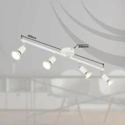 Luminaires Globo Lighting Matrix Plafonnier, Spot de plafond, Applique murale, Spot mural Blanc, 4 lumières* Spots Et Projecteurs