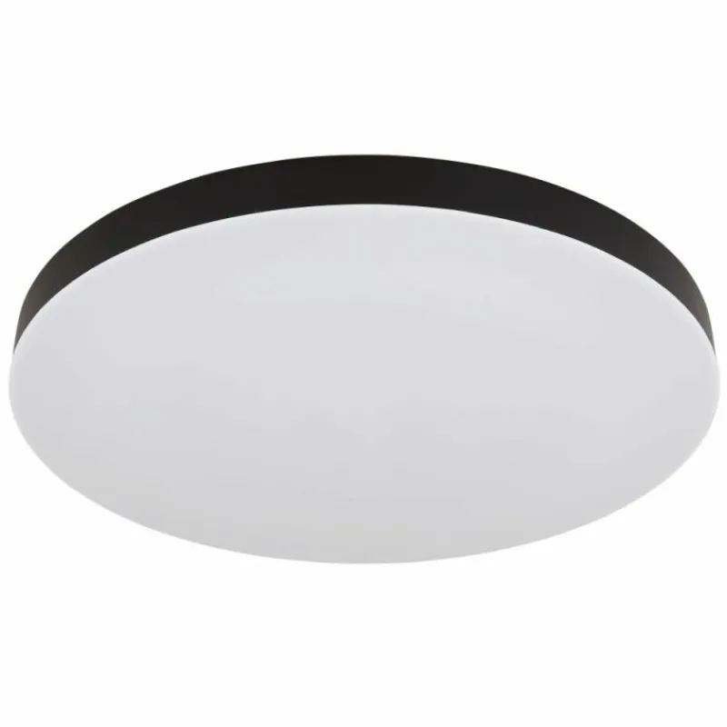Luminaires Globo Lighting Matthew Plafonnier LED Noir, Blanc, 1 lumière* Éclairage Led