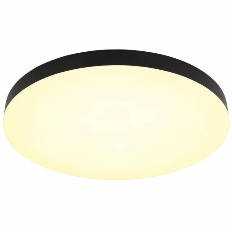 Luminaires Globo Lighting Matthew Plafonnier LED Noir, Blanc, 1 lumière* Éclairage Led