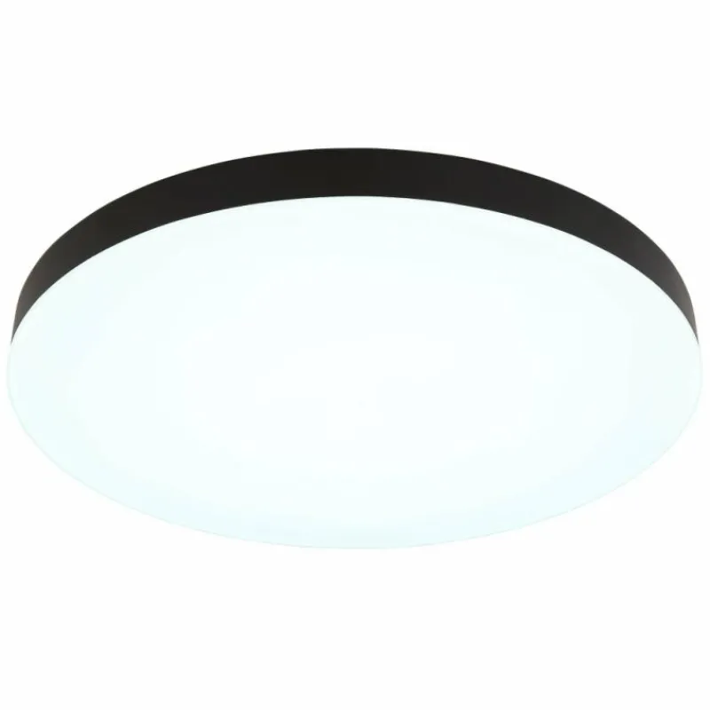 Luminaires Globo Lighting Matthew Plafonnier LED Noir, Blanc, 1 lumière* Éclairage Led