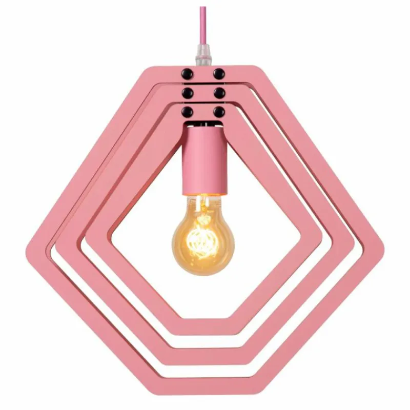 Luminaires Lucide MAURO Suspension Rose, 1 lumière* Suspensions