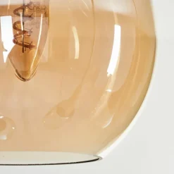 hofstein Maynal Suspension Noir, 3 lumières