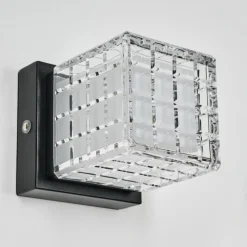 hofstein Medvik Applique murale LED Noir, 1 lumière