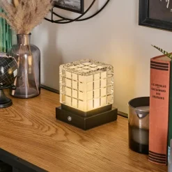 hofstein Medvik Lampe à poser LED Noir, 1 lumière