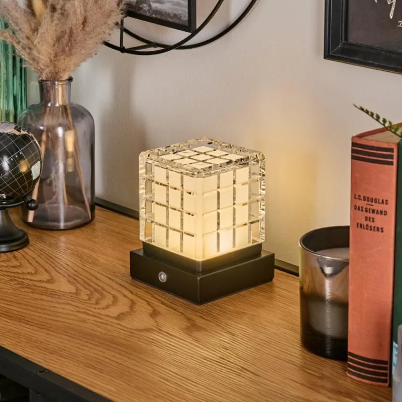 hofstein Medvik Lampe à poser LED Noir, 1 lumière