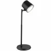 Luminaires Globo Lighting Meeya Lampe à poser LED Noir, 1 lumière* Éclairage Led