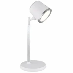 Luminaires Globo Lighting Meeya Lampe à poser LED Blanc, 1 lumière* Éclairage Led