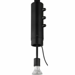 Suspension Verre Fumé-Luminaires Globo Lighting MERLINDA Lampadaire, Lampadaire Noir, 2 lumières