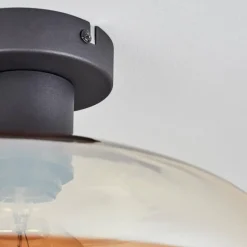hofstein Mertola Plafonnier Ambre, Clair, 1 lumière