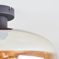 hofstein Mertola Plafonnier Ambre, Clair, 1 lumière