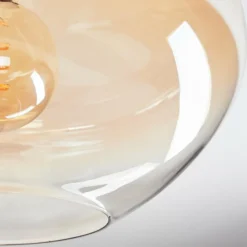 hofstein Mertola Plafonnier Ambre, Clair, 1 lumière