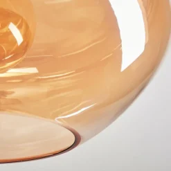 hofstein Mertola Plafonnier Ambre, 1 lumière