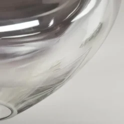 hofstein Mertola Plafonnier, Boule lumineuse Clair, Fumé, 1 lumière