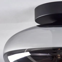 hofstein Mertola Plafonnier Fumé, 1 lumière