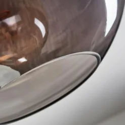 hofstein Mertola Plafonnier Fumé, 1 lumière