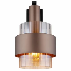 Luminaires Globo Lighting Milley Applique murale Noir, 1 lumière