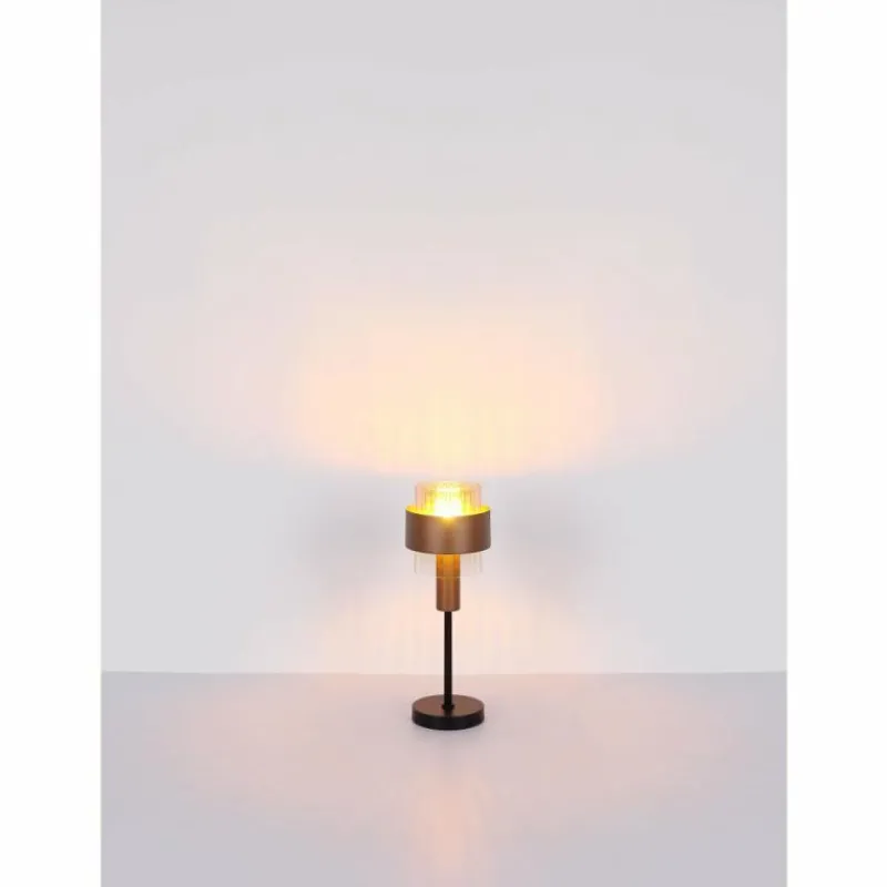 Luminaires Globo Lighting Milley Suspension Noir, 1 lumière