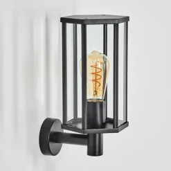 hofstein Monfanim Lampe murale d´extérieur Noir, 1 lumière