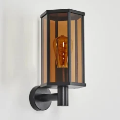 hofstein Monfanim Lampe murale d´extérieur Noir, 1 lumière