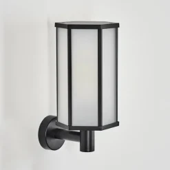 hofstein Monfanim Lampe murale d´extérieur Noir, 1 lumière