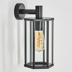 hofstein Monfanim Lampe murale d´extérieur Noir, 1 lumière