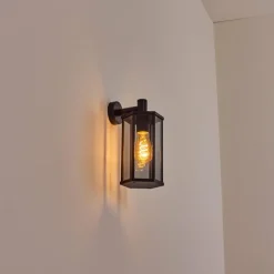 hofstein Monfanim Lampe murale d´extérieur Noir, 1 lumière