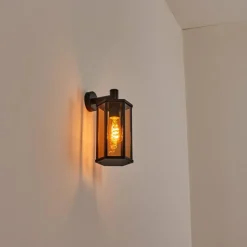 hofstein Monfanim Lampe murale d´extérieur Noir, 1 lumière
