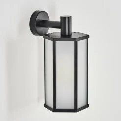 hofstein Monfanim Lampe murale d´extérieur Noir, 1 lumière