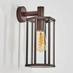 hofstein Monfanim Lampe murale d´extérieur Rouille, 1 lumière