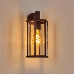 hofstein Monfanim Lampe murale d´extérieur Rouille, 1 lumière