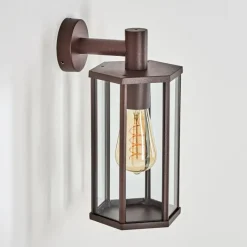 hofstein Monfanim Lampe murale d´extérieur Rouille, 1 lumière