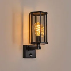hofstein Monfanim Lampe murale d´extérieur Noir, 1 lumière