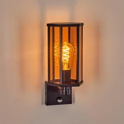 hofstein Monfanim Lampe murale d´extérieur Noir, 1 lumière