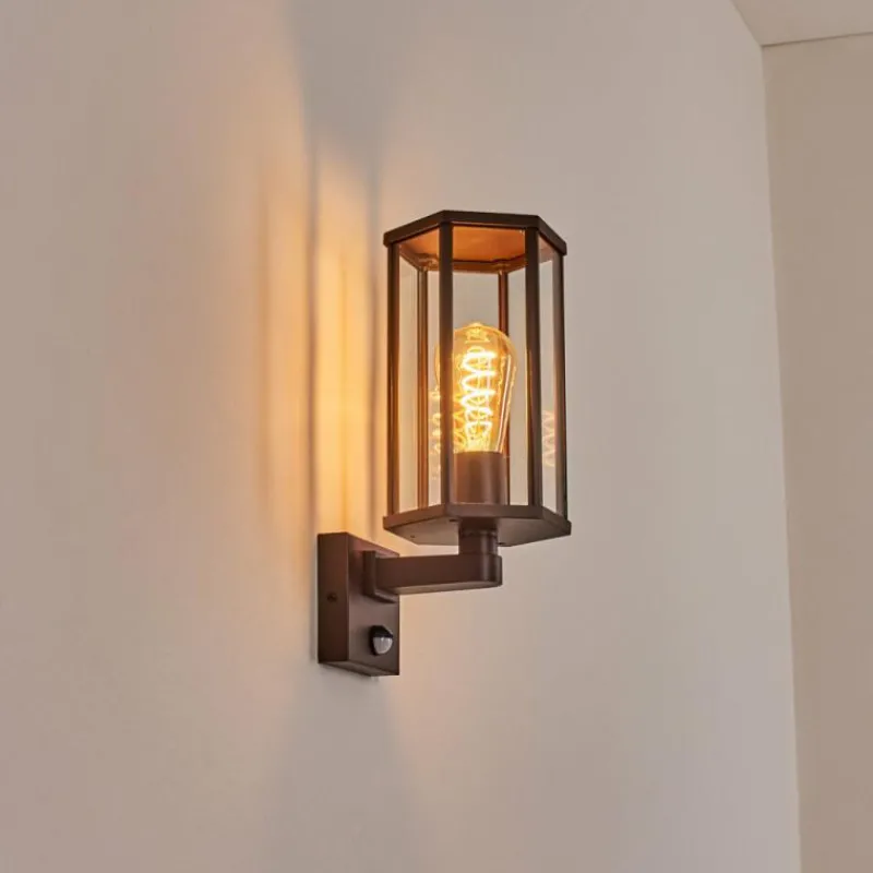 hofstein Monfanim Lampe murale d´extérieur Rouille, 1 lumière
