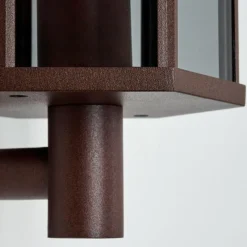 Suspension Verre Fumé-hofstein Monfanim Lampe murale d´extérieur Rouille, 1 lumière