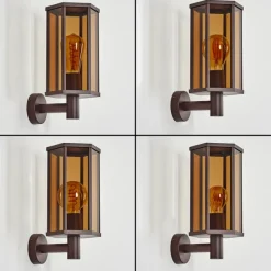 hofstein Monfanim Lampe murale d´extérieur Rouille, 1 lumière