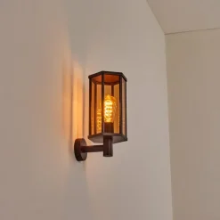 hofstein Monfanim Lampe murale d´extérieur Rouille, 1 lumière