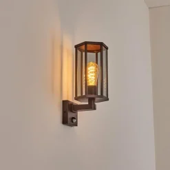 hofstein Monfanim Lampe murale d´extérieur Rouille, 1 lumière