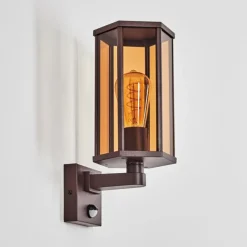 hofstein Monfanim Lampe murale d´extérieur Rouille, 1 lumière