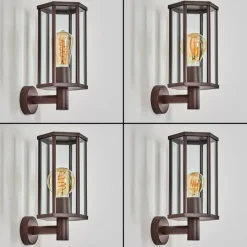 hofstein Monfanim Lampe murale d´extérieur Rouille, 1 lumière