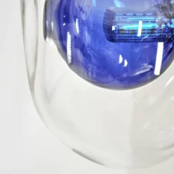 hofstein Monsul Lampadaire Noir, 4 lumières