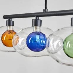 hofstein Monsul Plafonnier Noir, 5 lumières