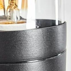 hofstein Morbak Lampe murale d´extérieur, Luminaire Up & Down Noir, 2 lumières