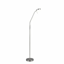 Luminaires Reality Moreno Lampadaire LED Nickel mat, 1 lumière* Éclairage Led