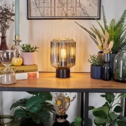 hofstein Moruja Lampe à poser Noir, 1 lumière