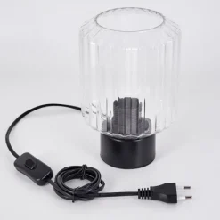 hofstein Moruja Lampe à poser Noir, 1 lumière